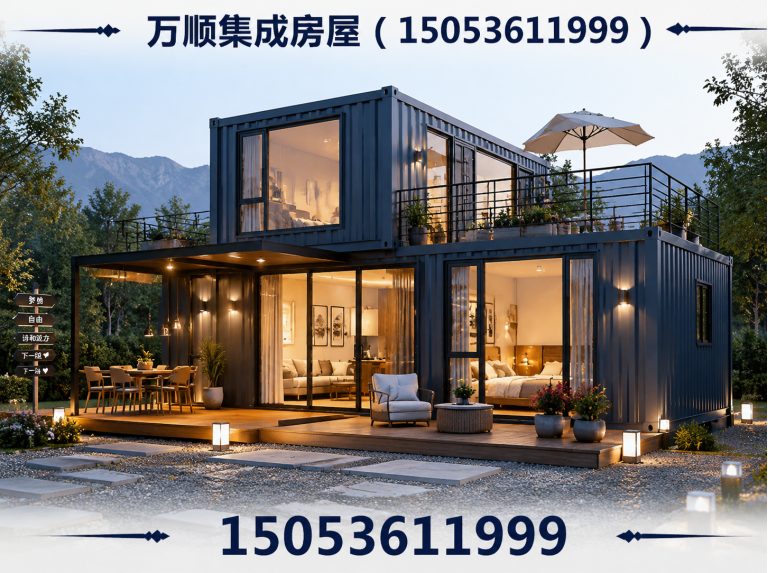 临朐县快拼箱房展示图